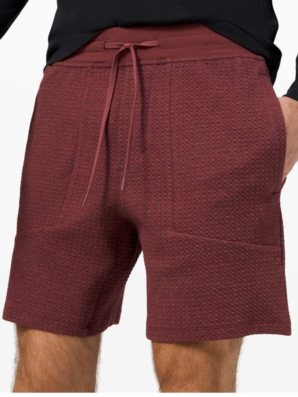 Lululemon At Ease Short 7” size  Large in Heathered Savannah